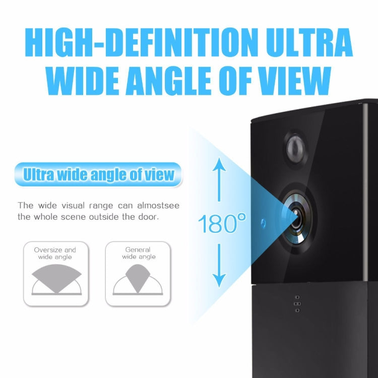 VESAFE HD 720P Security Camera Smart WiFi Video Doorbell Intercom, Support TF Card & Infrared Night Vision & Motion Detection App for IOS and Android, VS-A5 Black, VS-A4 Silver VESAFE HD 720P Security Camera Smart WiFi Video Doorbell Intercom, Support TF Card & Infrared Night Vision & Motion Detection App for IOS and Android, VS-A5 Black, VS-A4 Silver